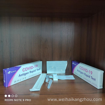 COVID-19 Antigen Test Cassette Throat and nasal for sale export